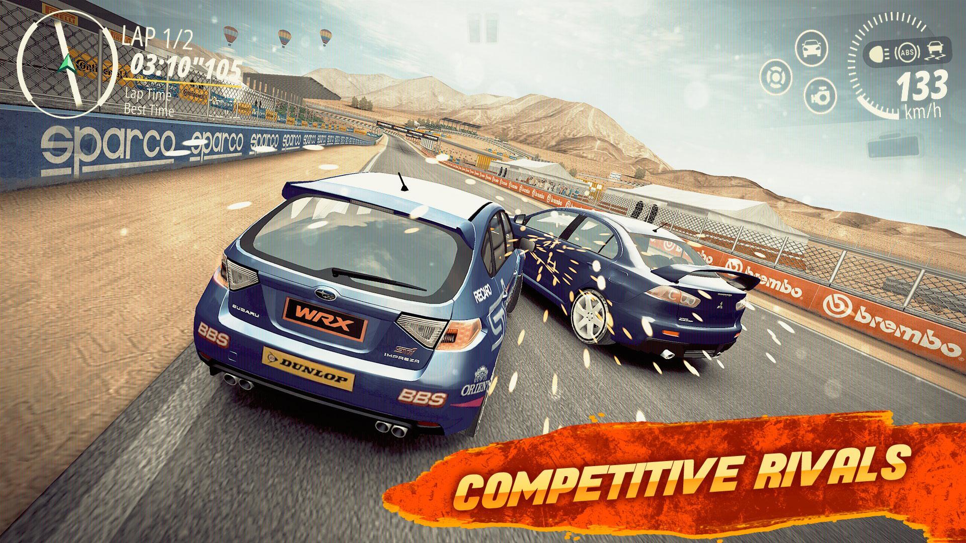 Sport Racing Game Screenshot