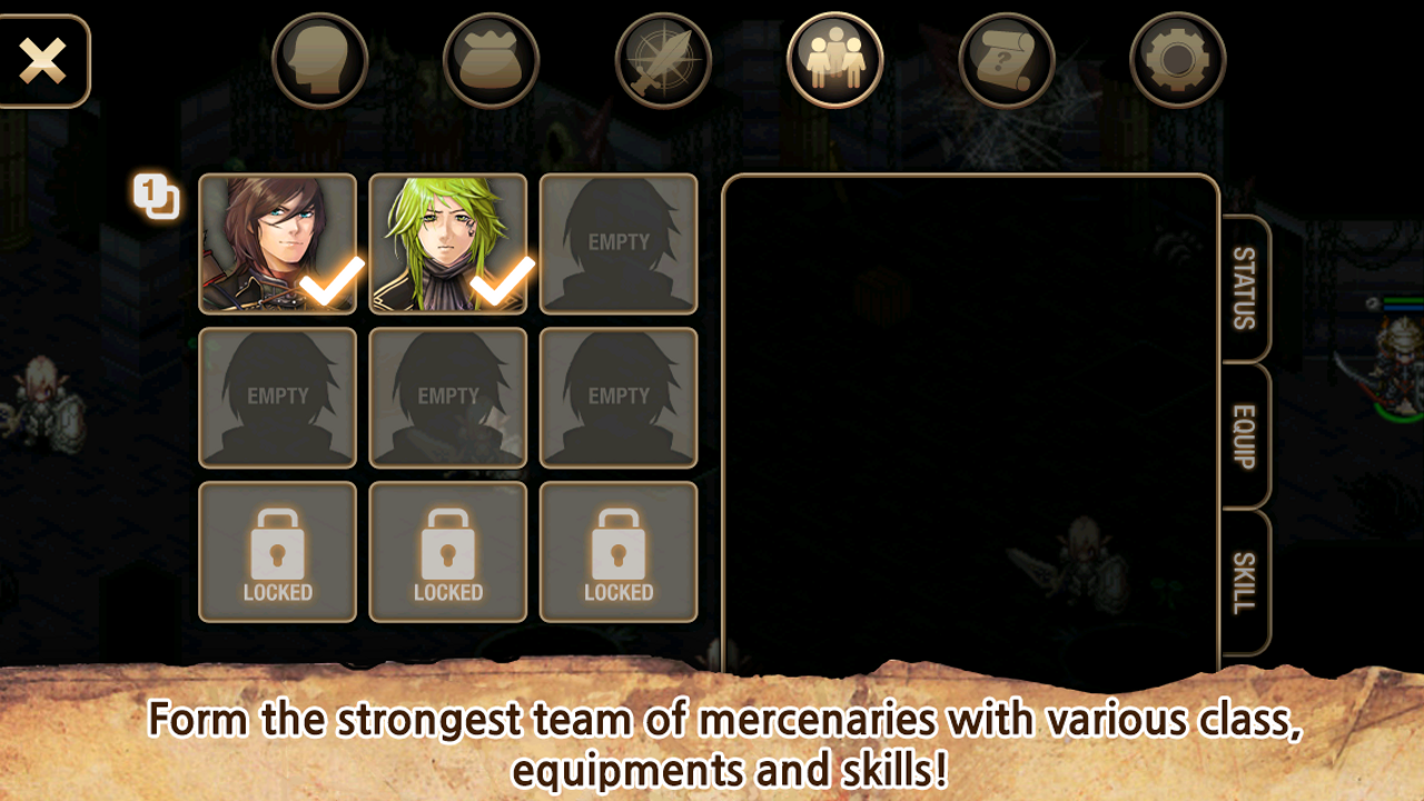 Inotia 4 ภาพหน้าจอเกม