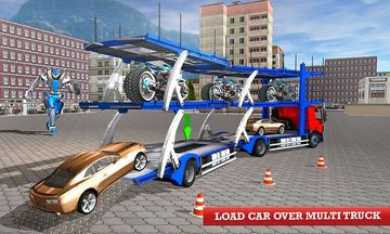Multi Robot City Transport Sim Game Screenshot