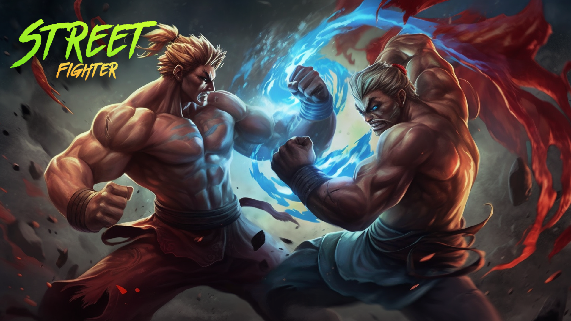 Screenshot of Street Fighting Final Fighter