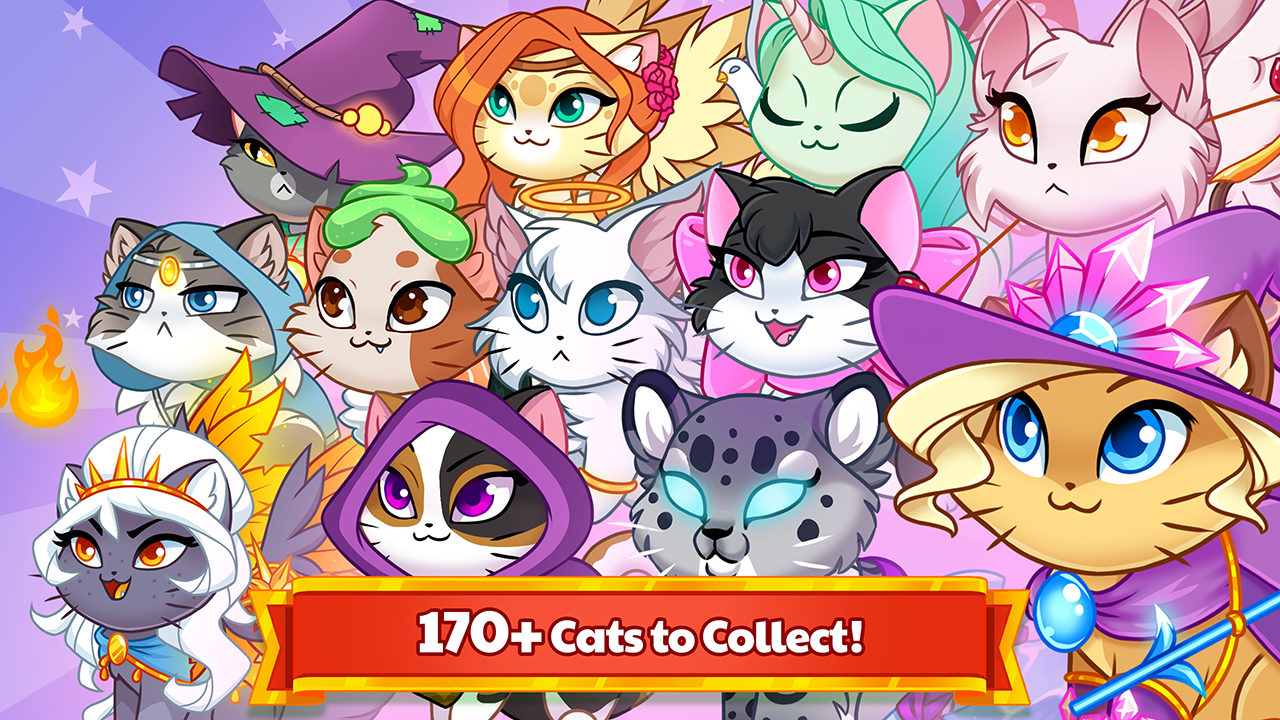 Castle Cats - Idle Hero RPG Game Screenshot