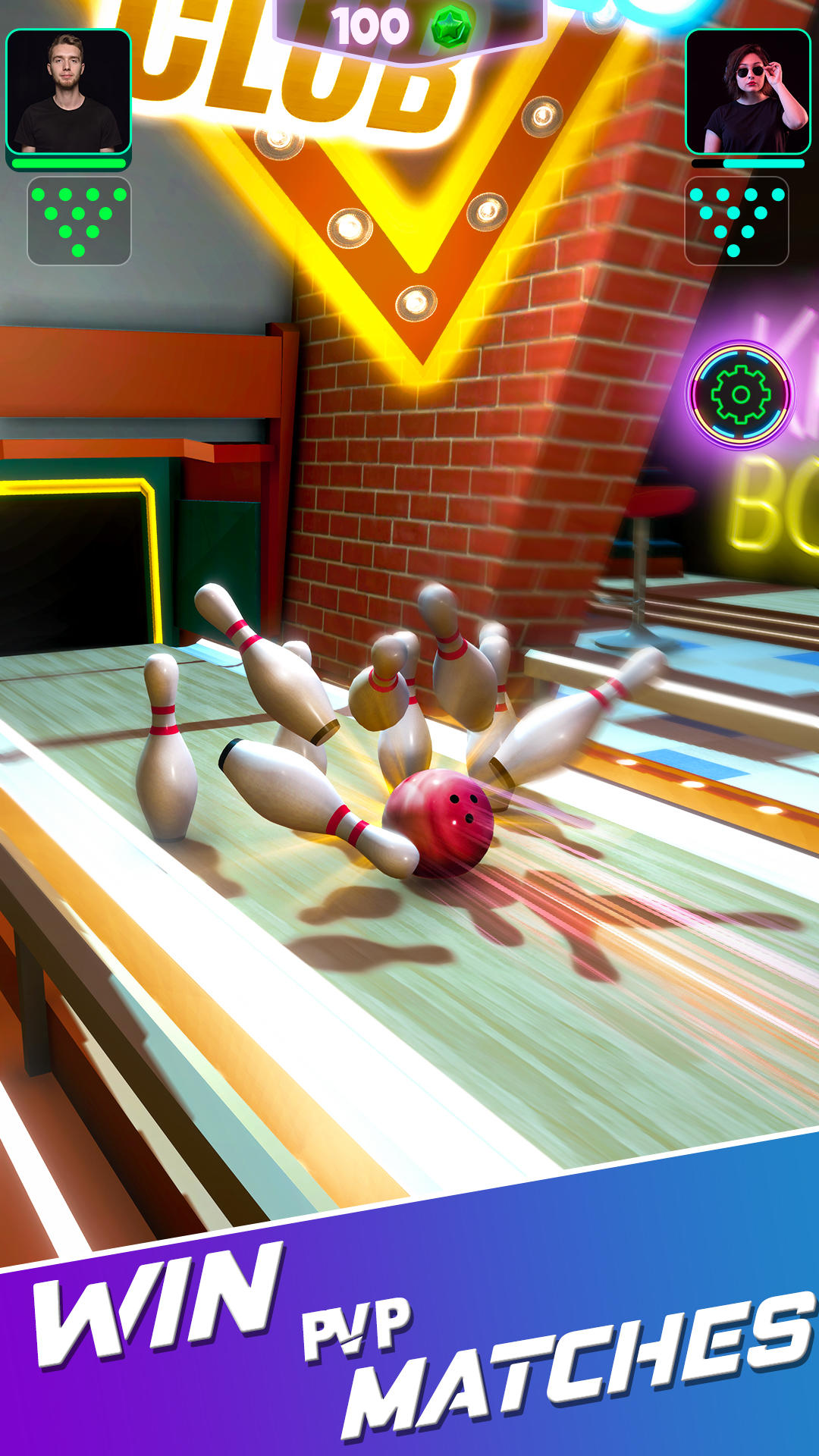 Screenshot of Bowling 3D - Bowling Games