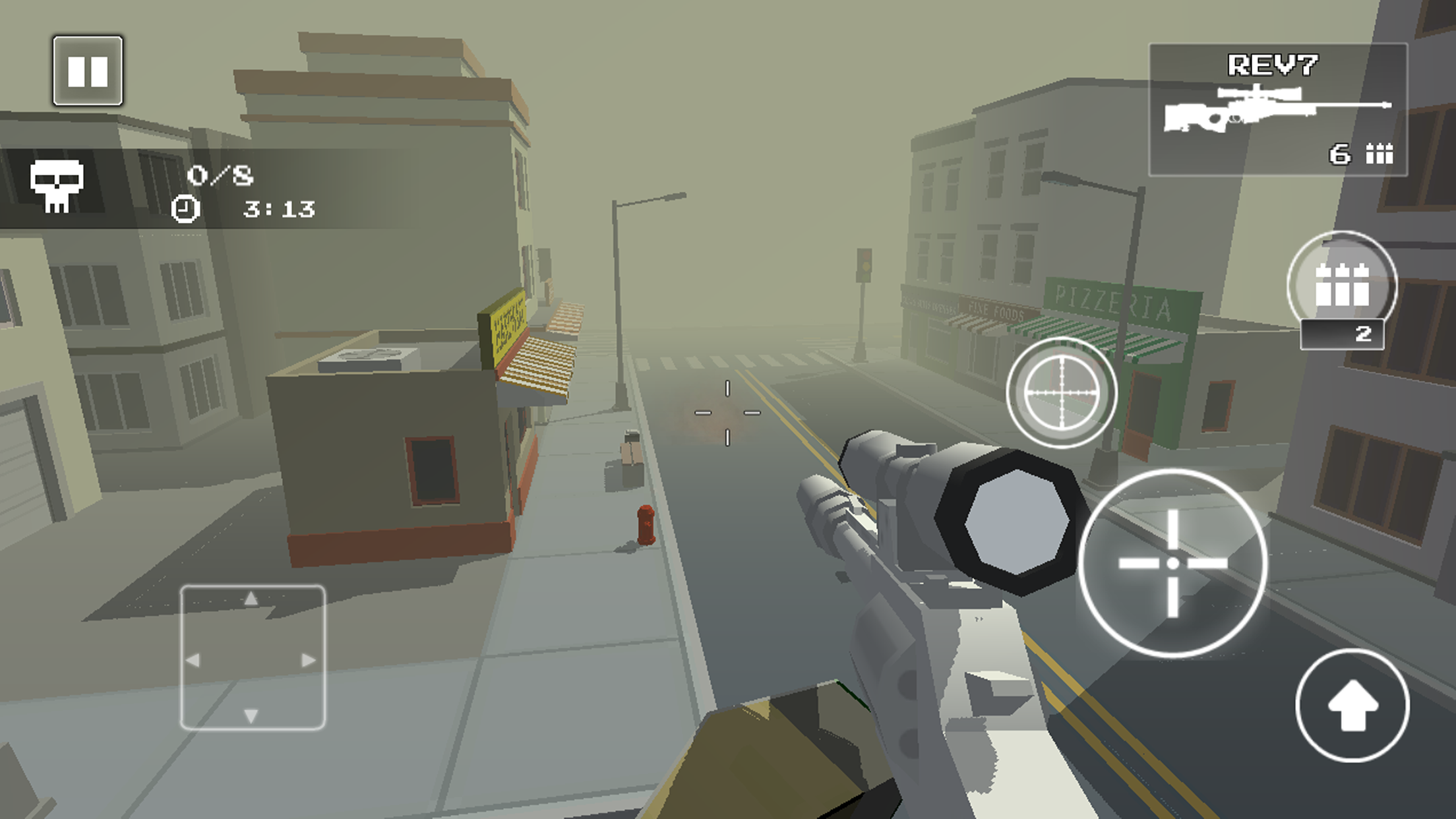 Pixel Sniper 3D - Z Game Screenshot