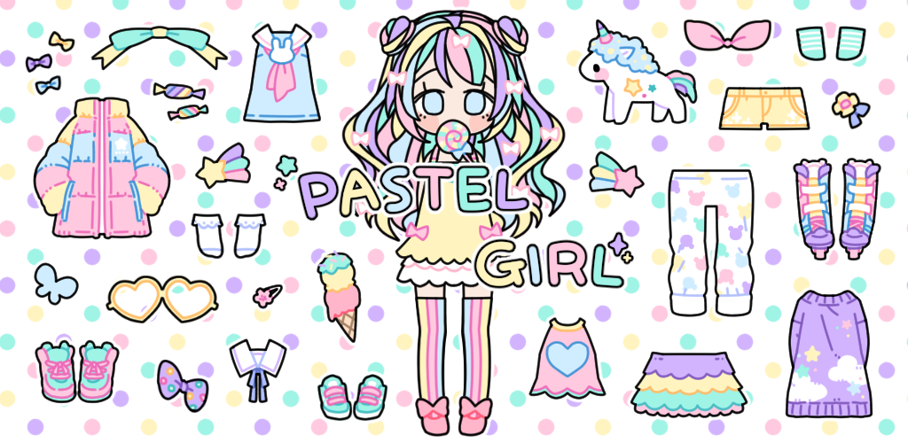 Banner of Pastel Girl : Jeux d'Habillage 2.7.5
