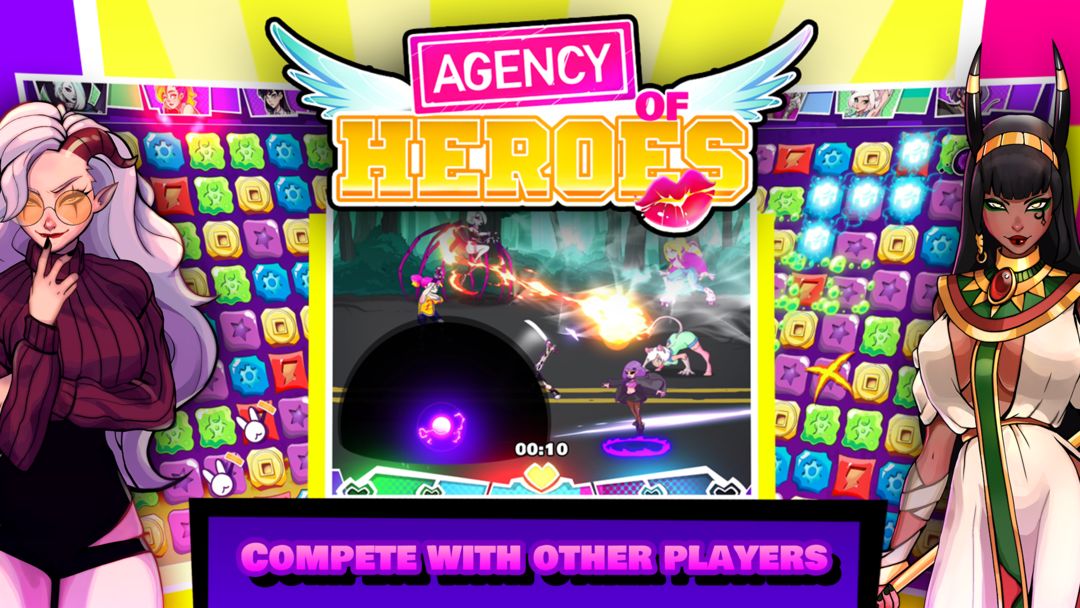 Agency of Heroes ภาพหน้าจอเกม