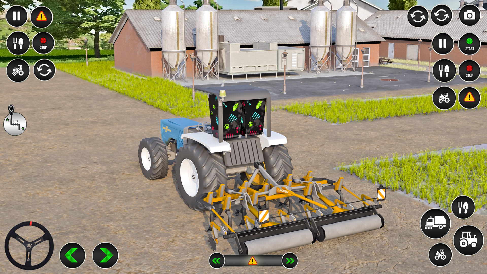 Screenshot of Farming Tractor Driving 3d