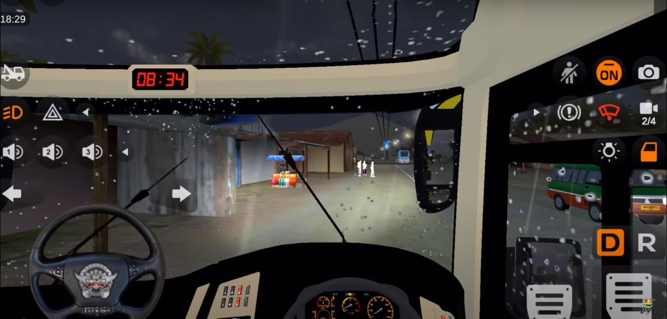 Bus Simulator Indonesia : MOD遊戲截圖