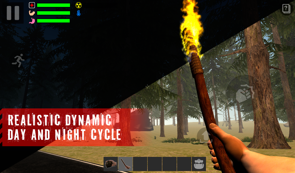 The Survivor: Rusty Forest Game Screenshot