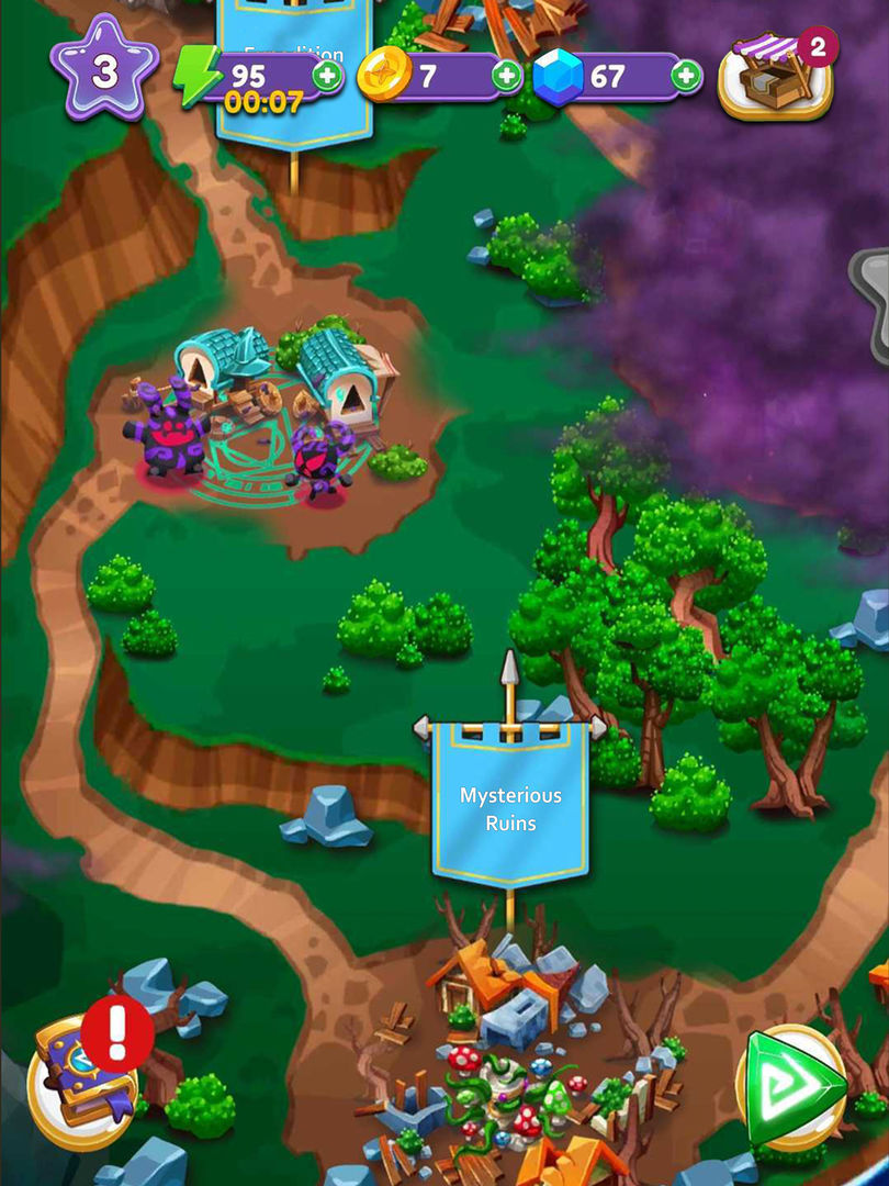 Arcane Merge - Fantasy Mix screenshot game