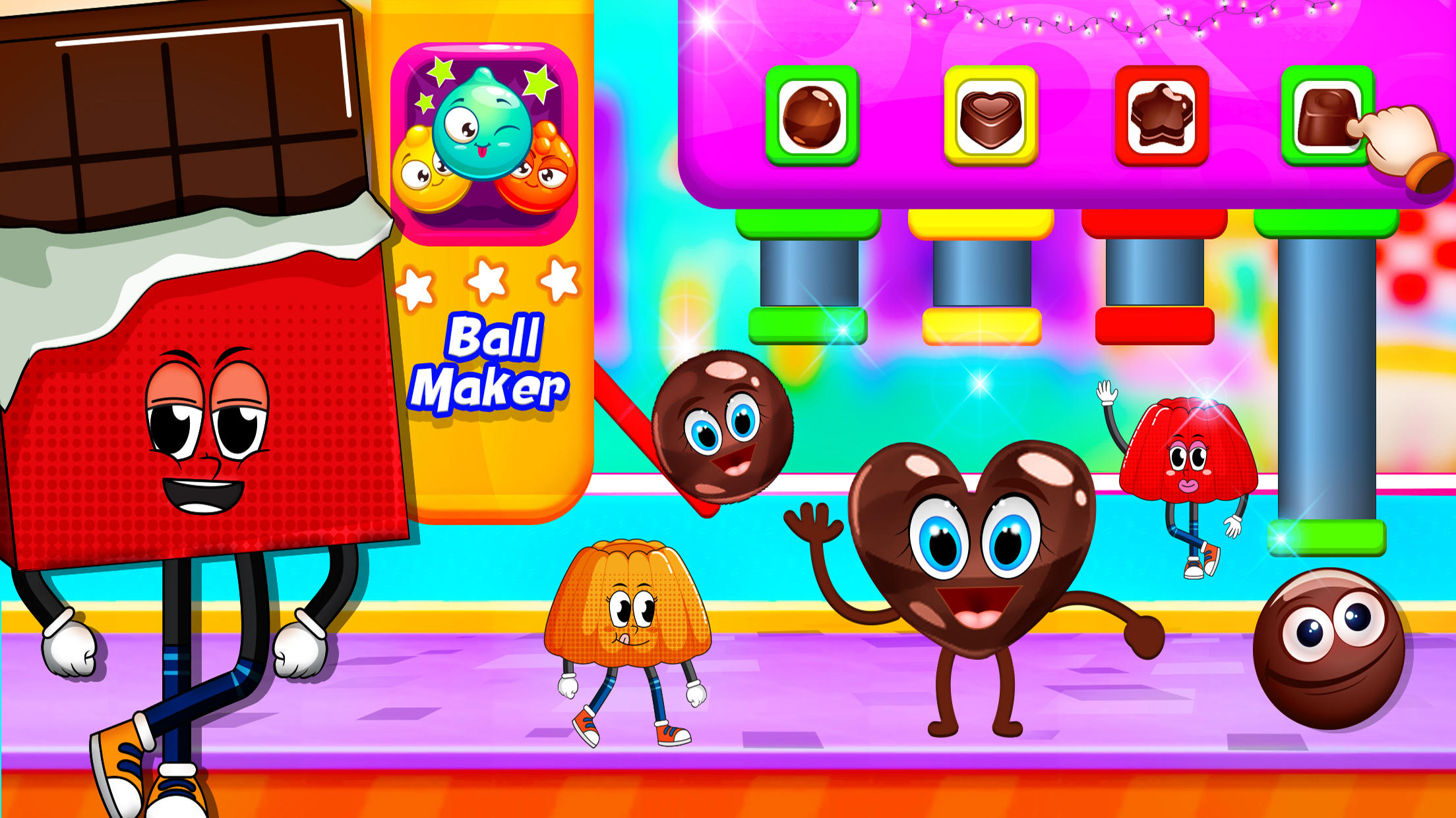 Cuplikan Layar Game Chocolate Dessert Factory