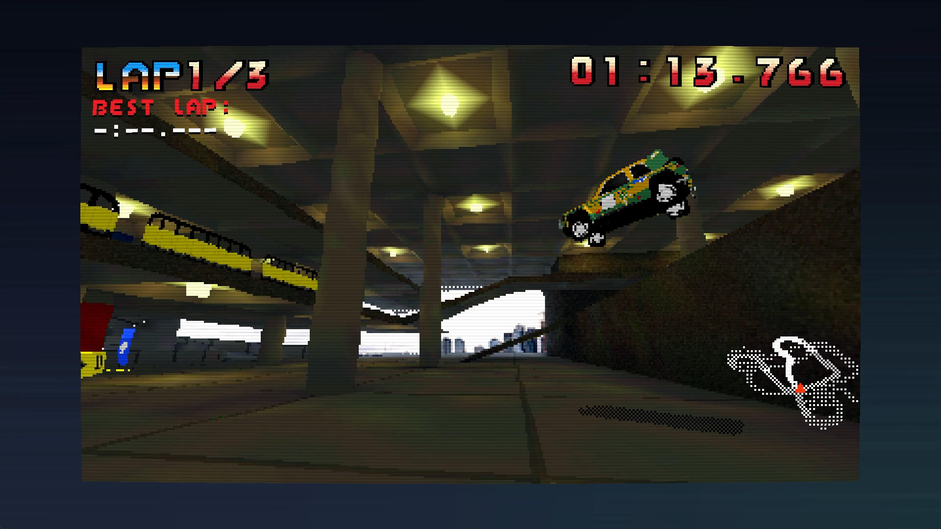 Screenshot of Parking Garage Rally Circuit