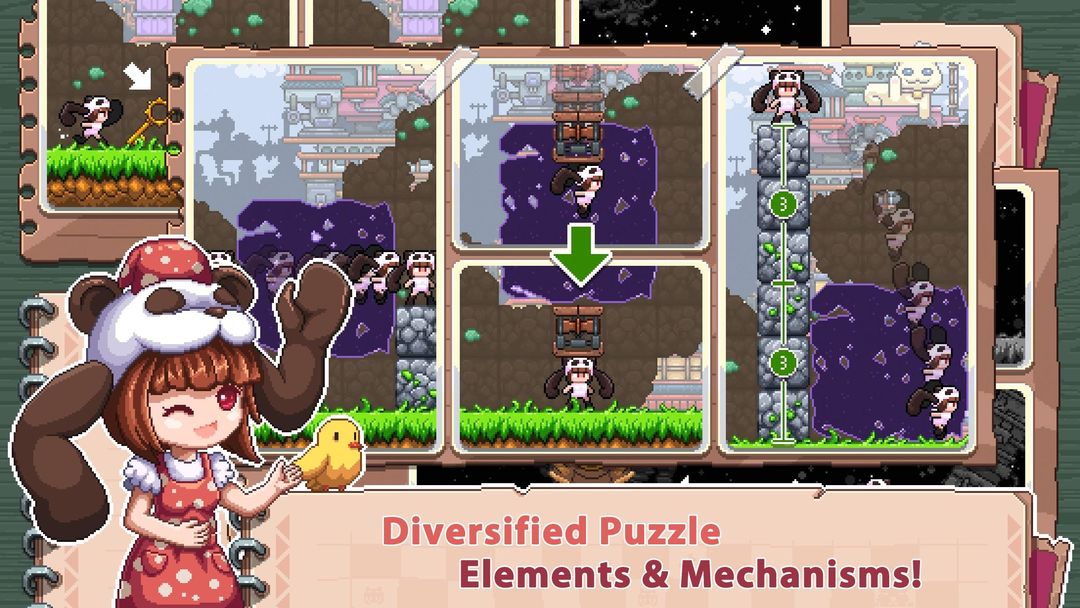 Rehtona - Super Jump Pixel Puz screenshot game