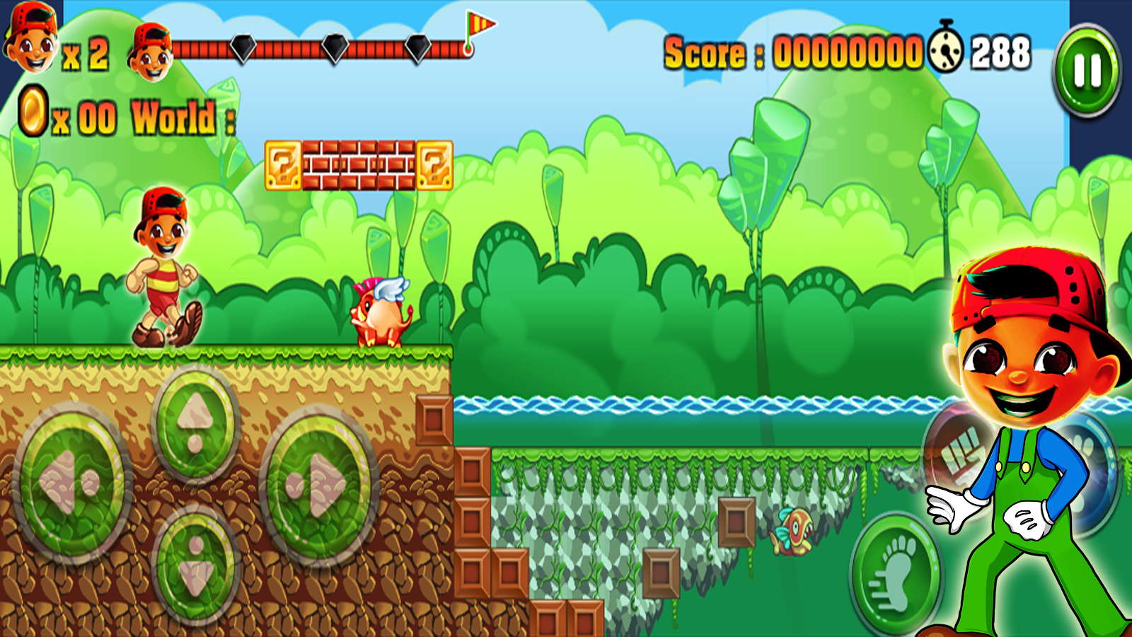 Vlad and Niki Adventure Game Screenshot