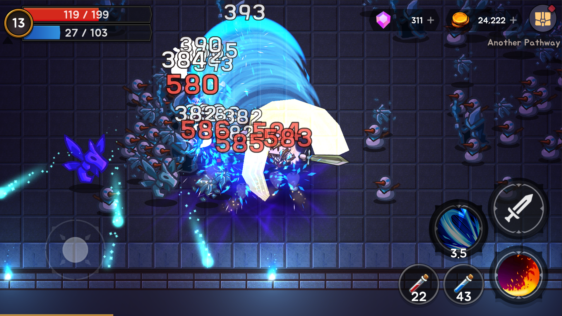 Tower And Swords Game Screenshot