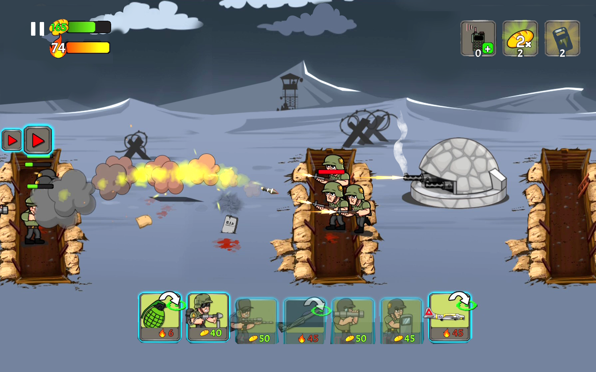 War Strategy Game: RTS WW2 Game Screenshot