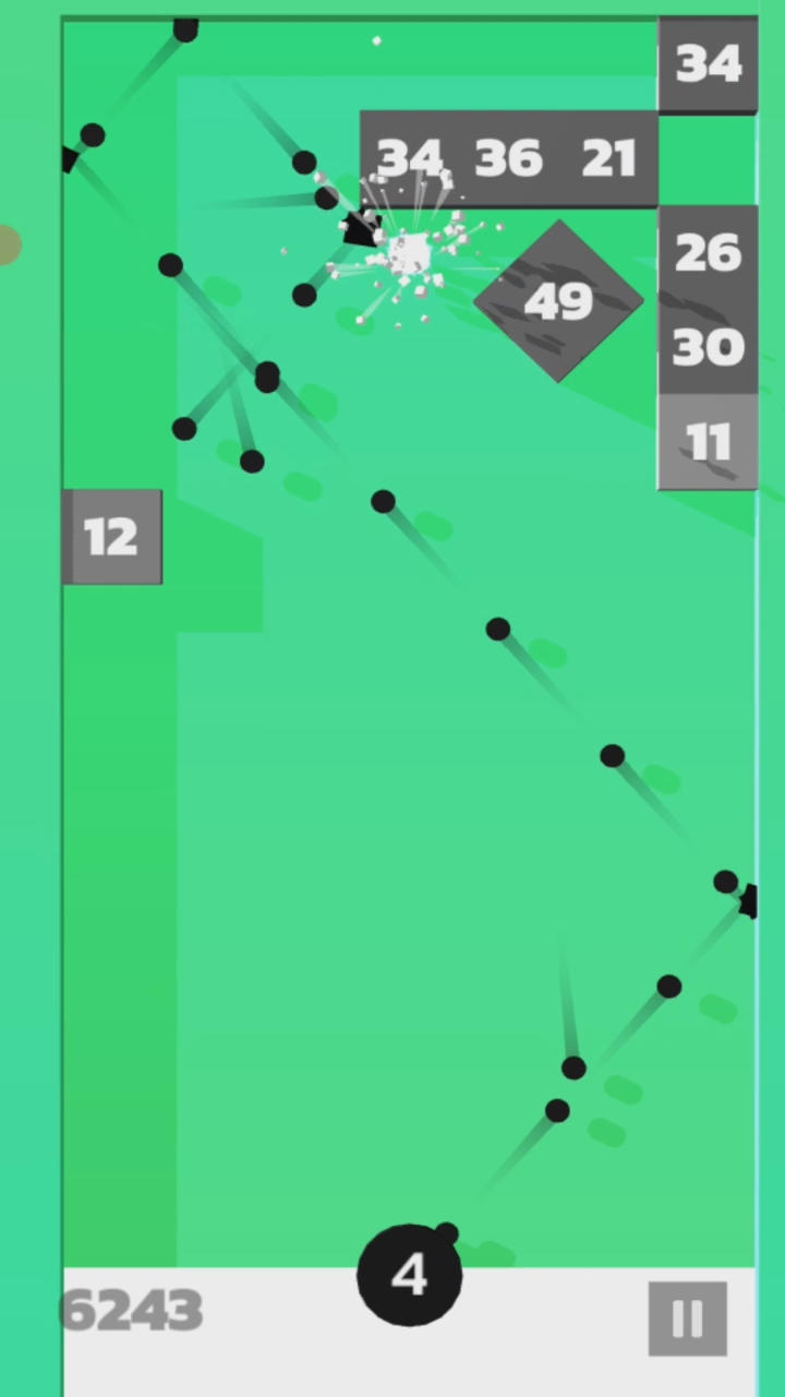 Balls vs Bricks Shoot em Mania Game Screenshot