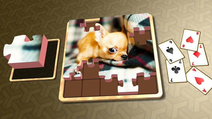 Jigsaw Solitaire Cute Game Screenshot