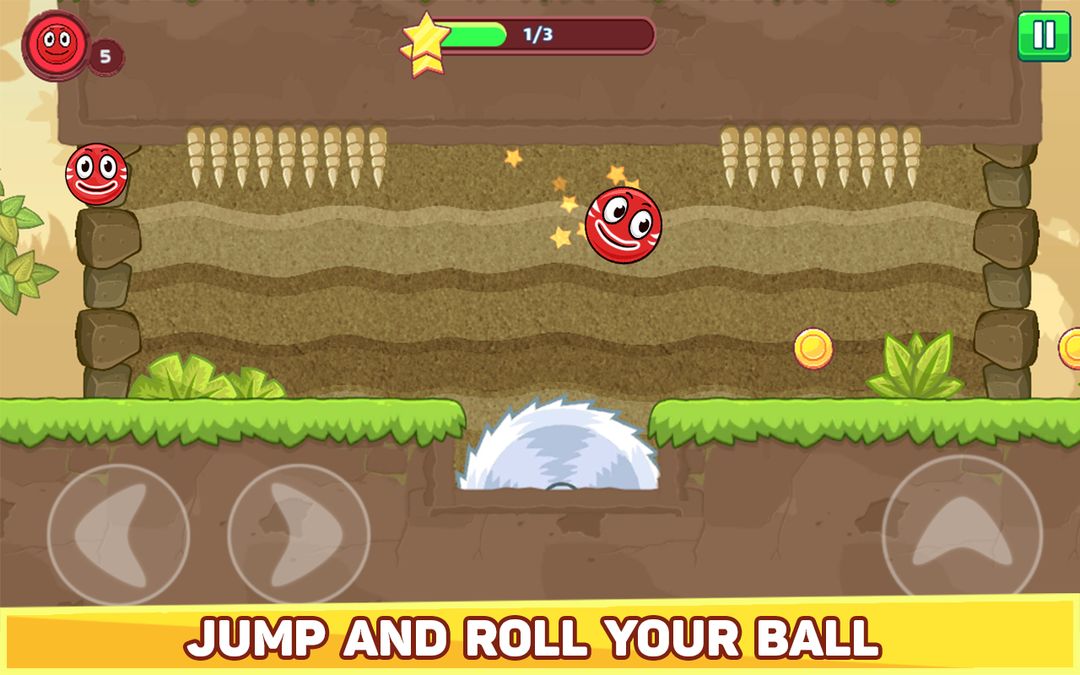 Screenshot of Roller Ball 5 : Ball Bounce