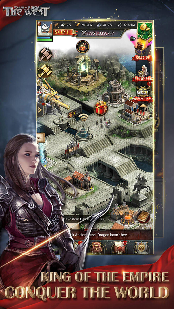 Clash of Kings:The West android iOS apk download for free-TapTap