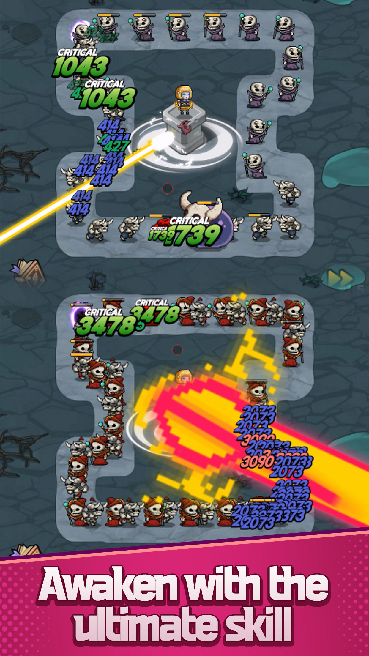 Survival Random Defense screenshot game