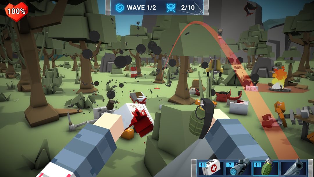 The Walking Zombie: Shooter screenshot game