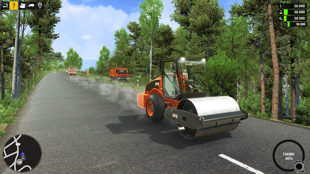 Screenshot of Road Construction Offline Game