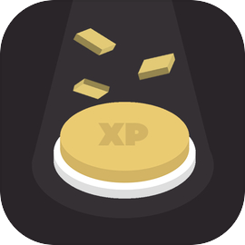 Level Up Button Gold (Premium)