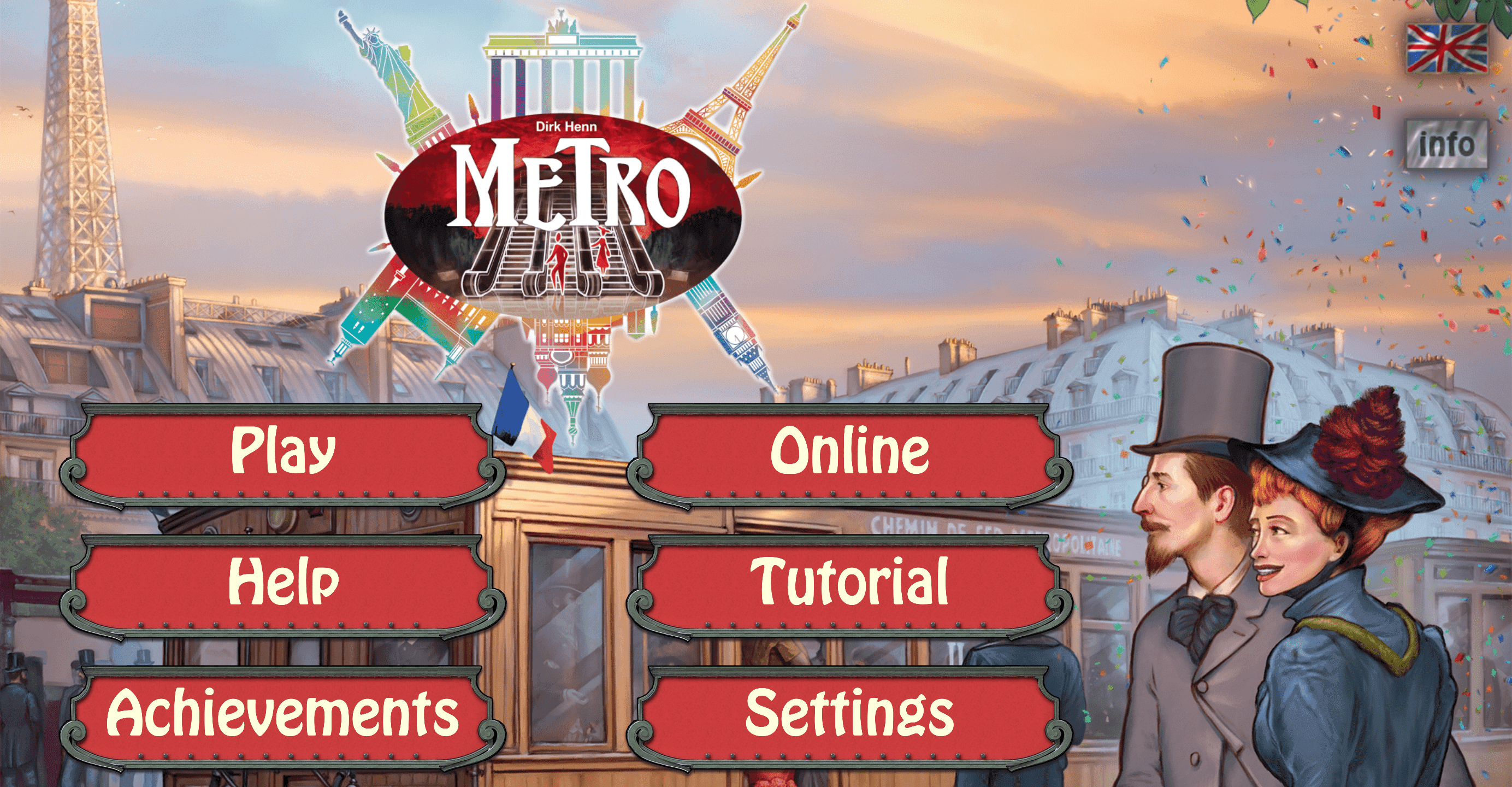 Metro - the board game Game Screenshot