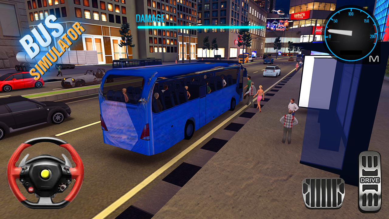 Screenshot 1 of City Coach Bus Parking Arena 3D: игра вождения автобуса 1.3.9