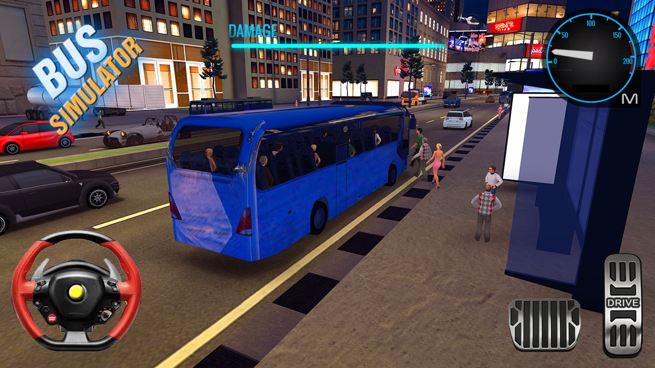 Screenshot of City Coach Bus Parking Arena 3D: Bus Driving Game