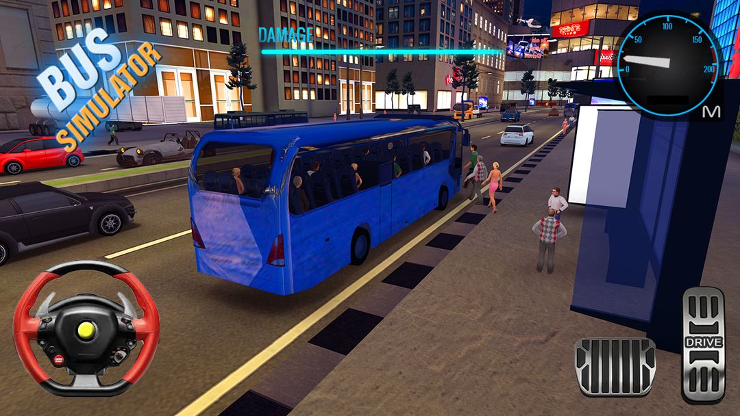 City Coach Bus Parking Arena 3D: Bus Driving Game 게임 스크린 샷