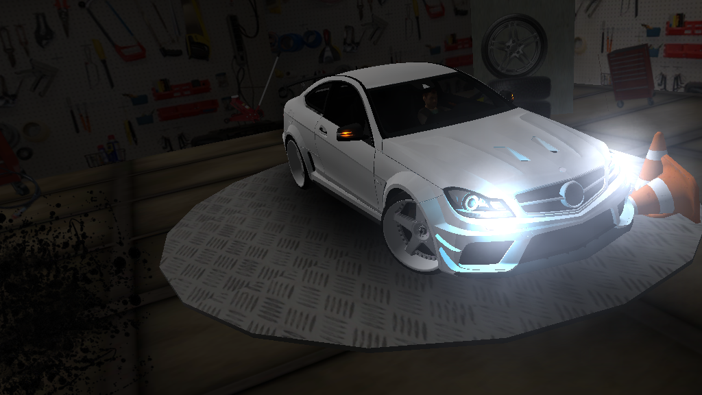 C63 Driving Simulator Game Screenshot
