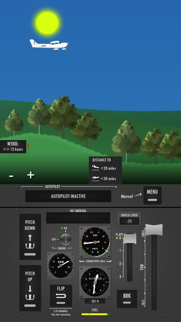 Flight Simulator 2d - sandbox遊戲截圖