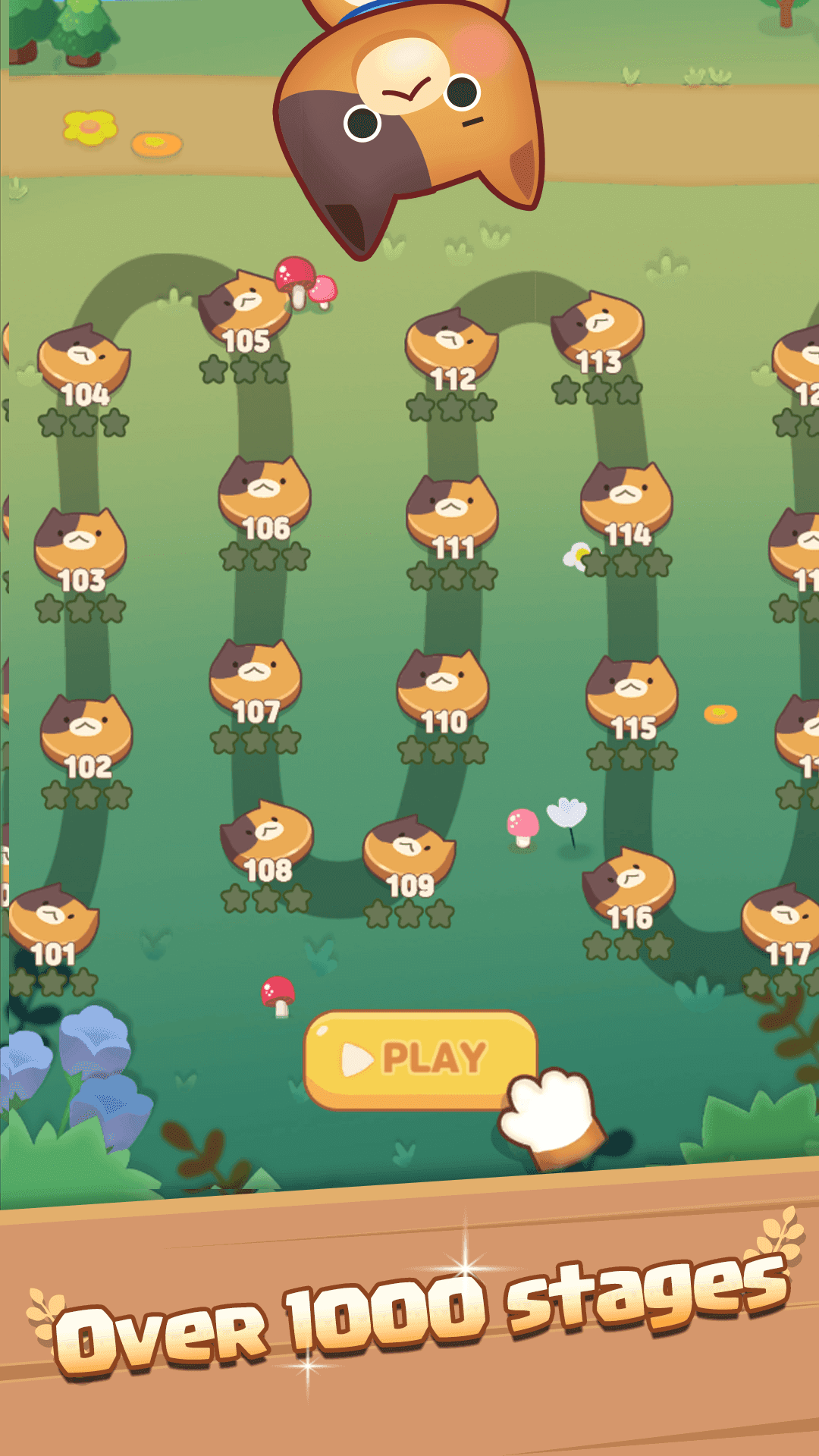 Screenshot 3 of Flower Road with Cat : 3 Match Puzzle 1.0