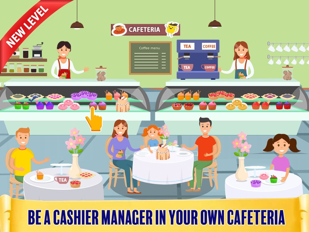 Screenshot of Grocery Market Kids Cash Register - Games for Kids