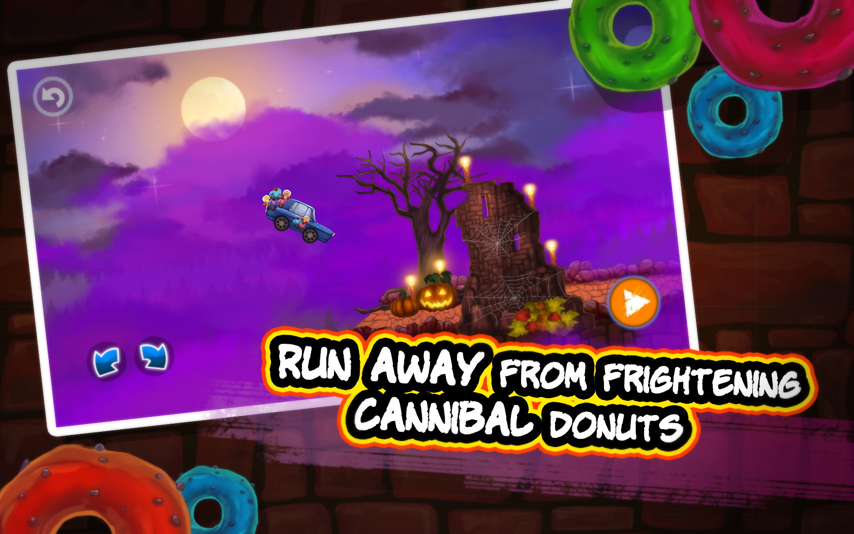 Halloween Cars: Monster Race 遊戲截圖