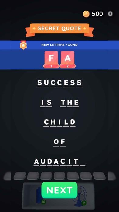 Word Puzzle 3D Game Game Screenshot