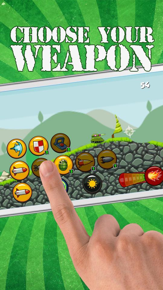 Tiny Tanks Battle 遊戲截圖