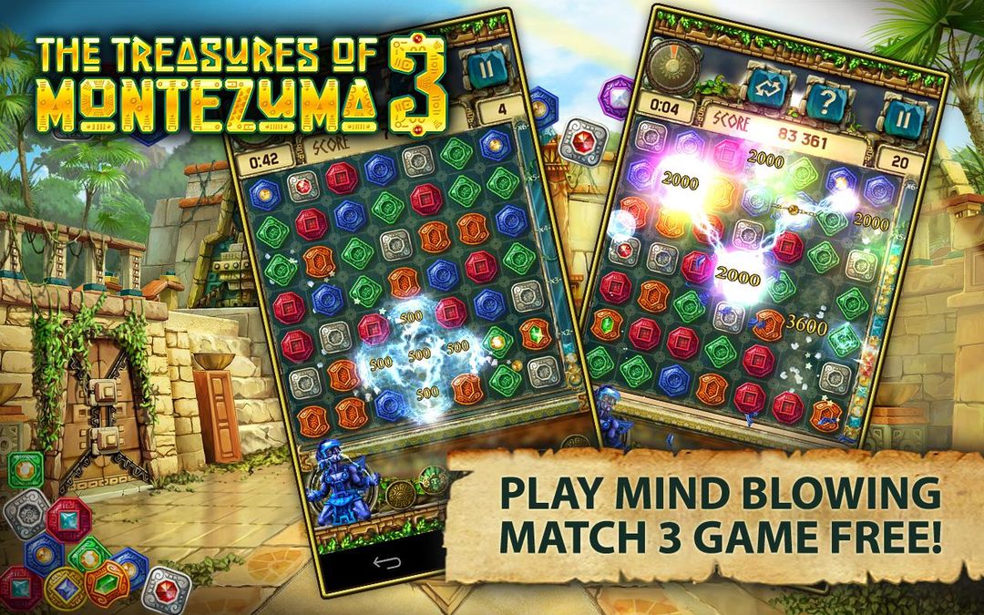 蒙特祖玛的宝藏 3 ( Montezuma 3) 게임 스크린 샷
