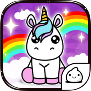 Unicorn Evolution - Idle Cute Clicker ဂိမ်း Kawaii