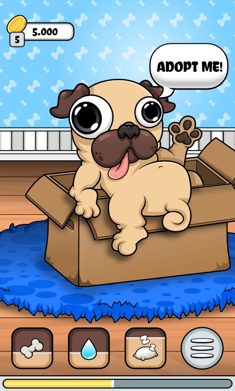 Pug - My Virtual Pet Dog ภาพหน้าจอเกม