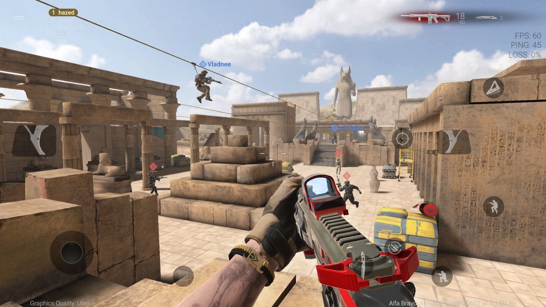 Combat Master Mobile FPS ภาพหน้าจอเกม