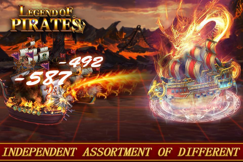 Legend of Pirates Game Screenshot
