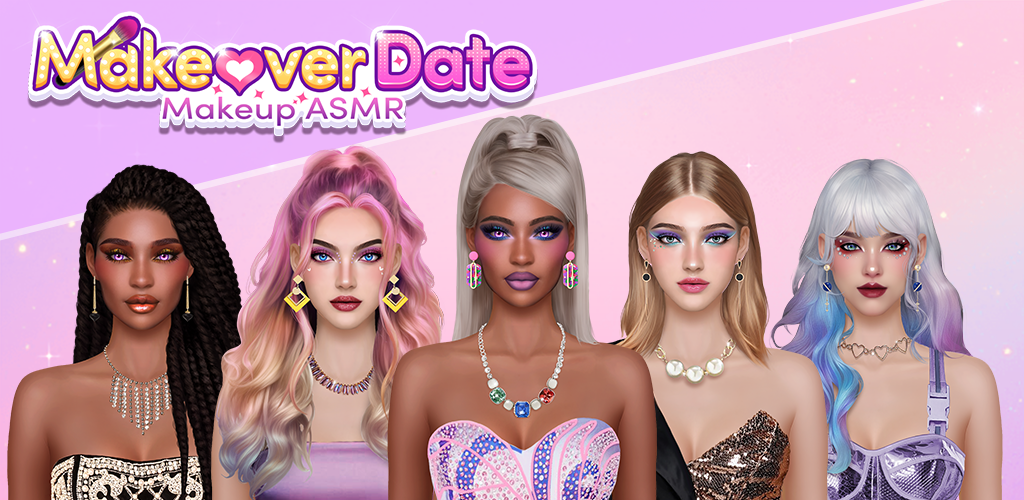 Banner of Makeover Date: Makeup ASMR 1.0.18