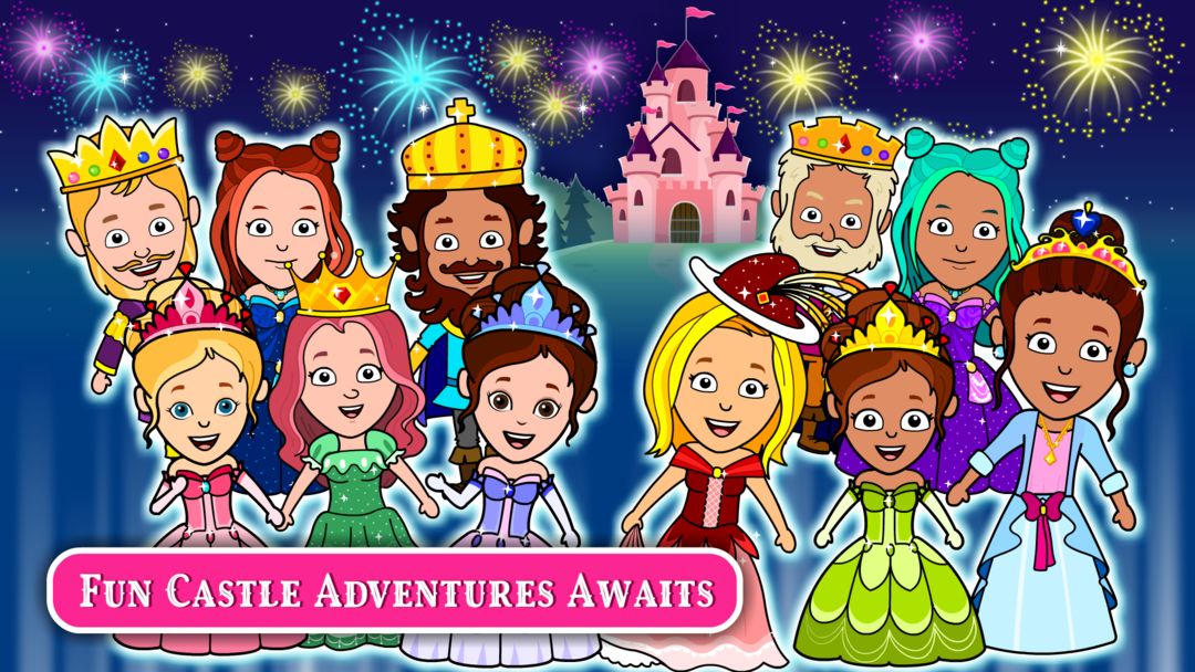 Screenshot of Tizi World Princess Town Games