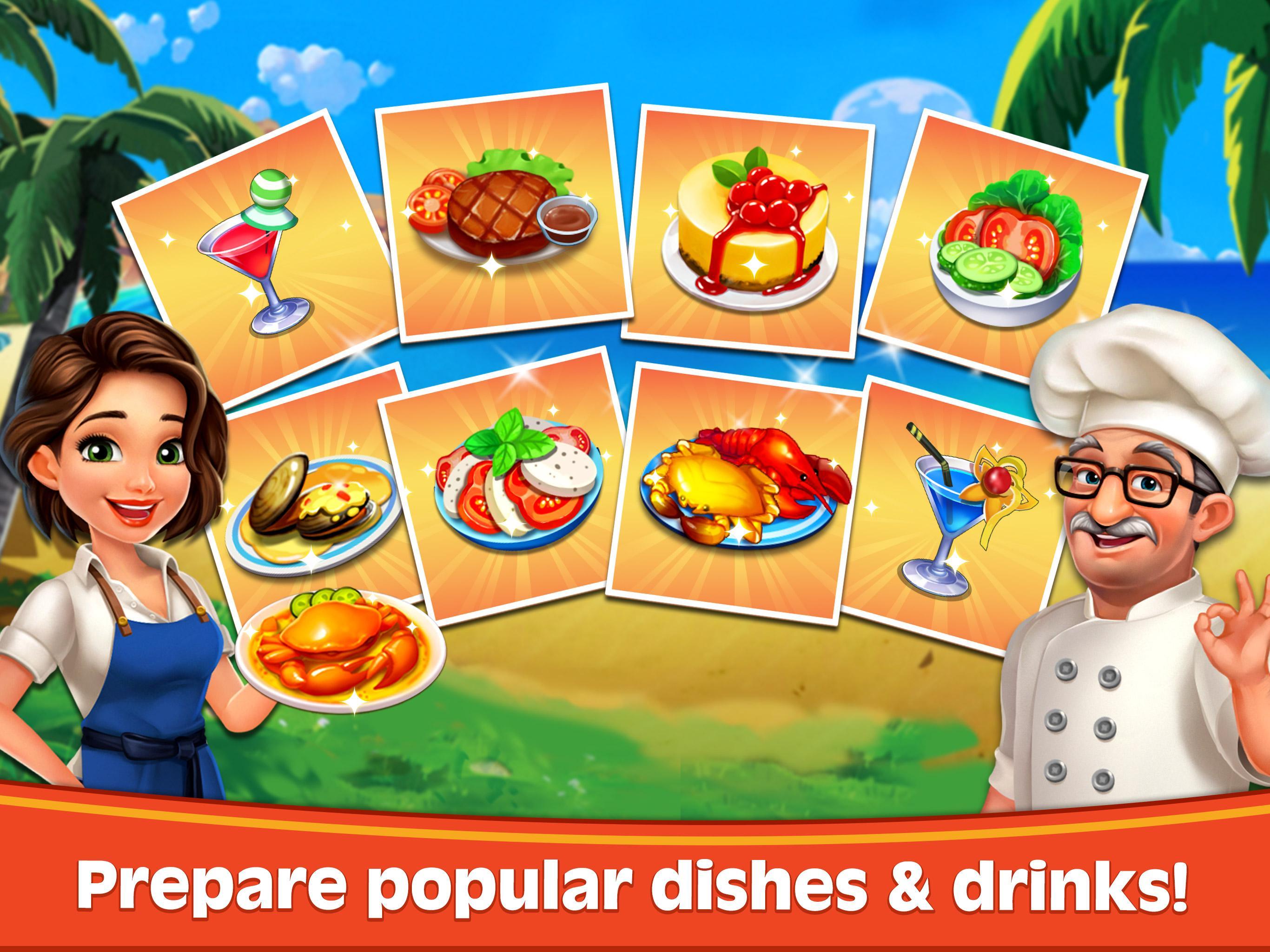 Cooking Rush - Chef's Fever Games 遊戲截圖