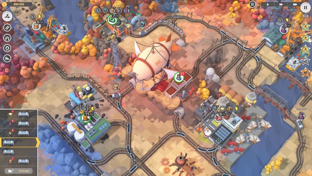 Screenshot of Train Valley 2: Train Tycoon