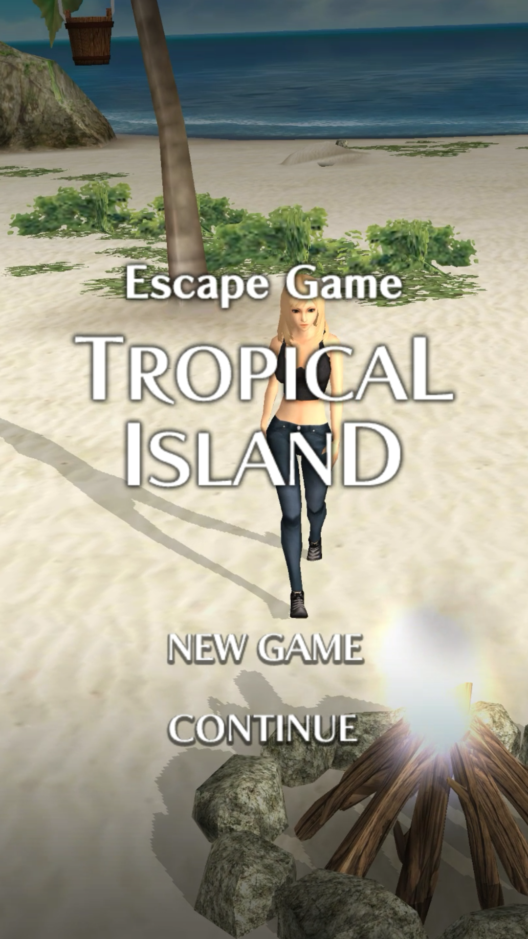 Escape Game Tropical Island Game Screenshot