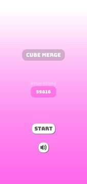 Cube Merge 게임 스크린샷