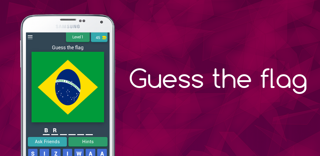 Guess The flag::Appstore for Android